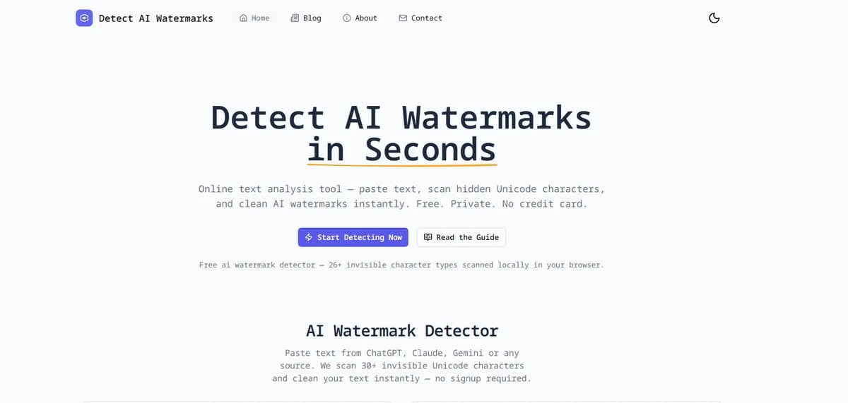 Detect AI Watermarks