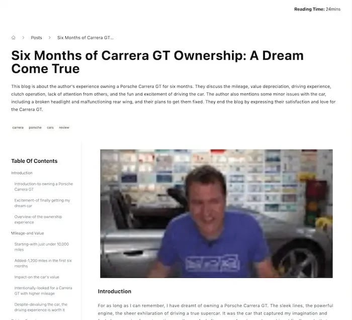 Blog My Video