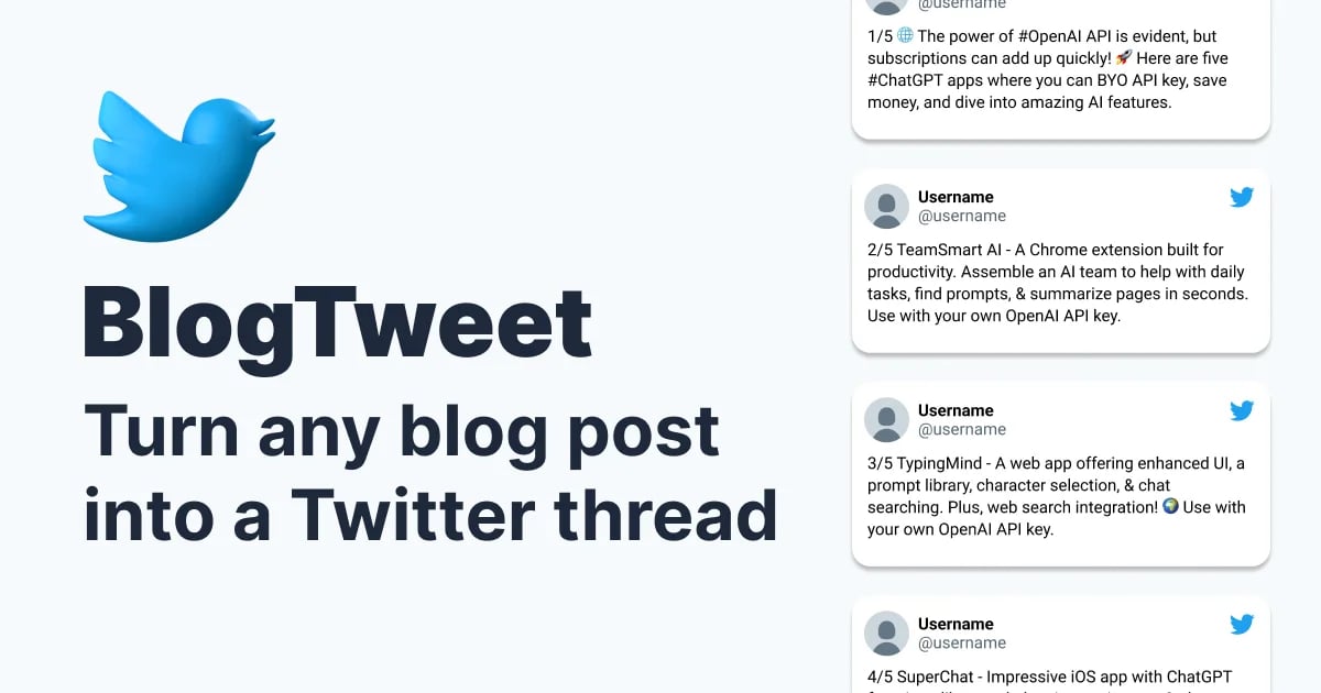 BlogTweet