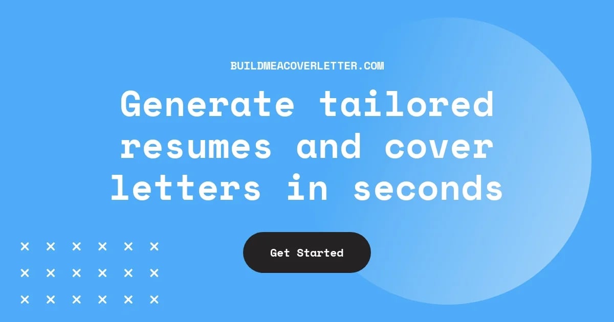 BuildMeACoverLetter
