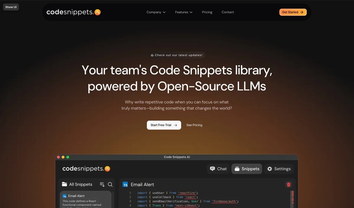Code Snippets AI