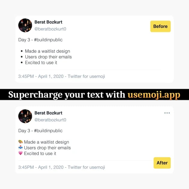 Usemoji