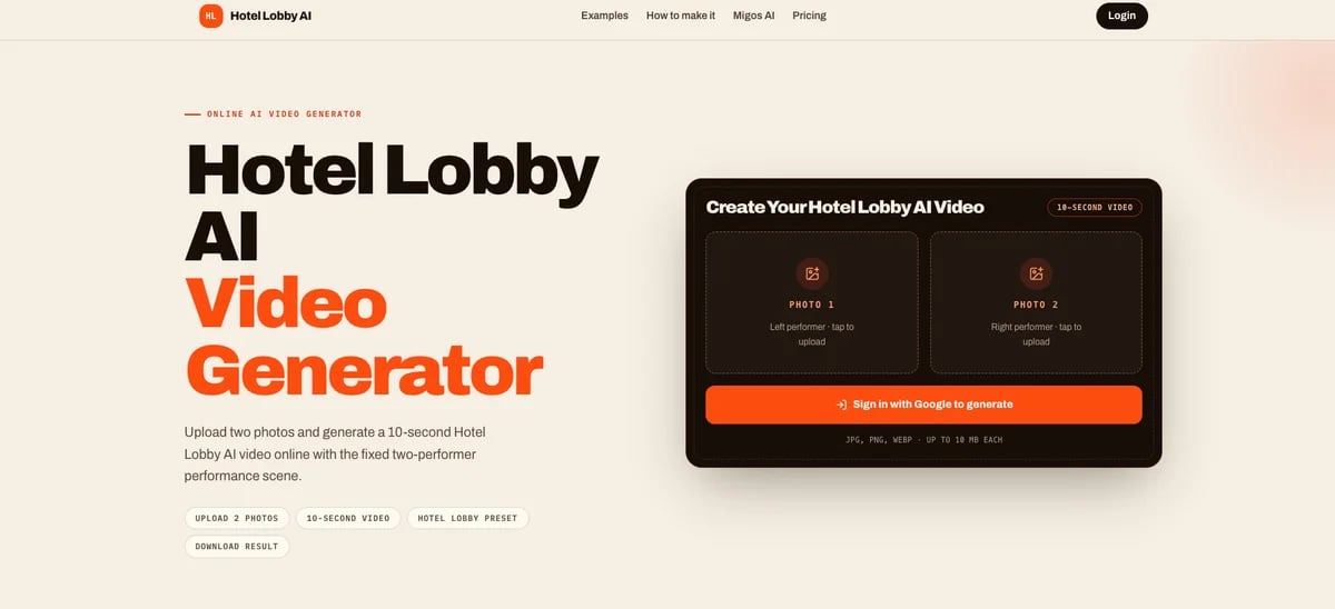 Hotel Lobby AI