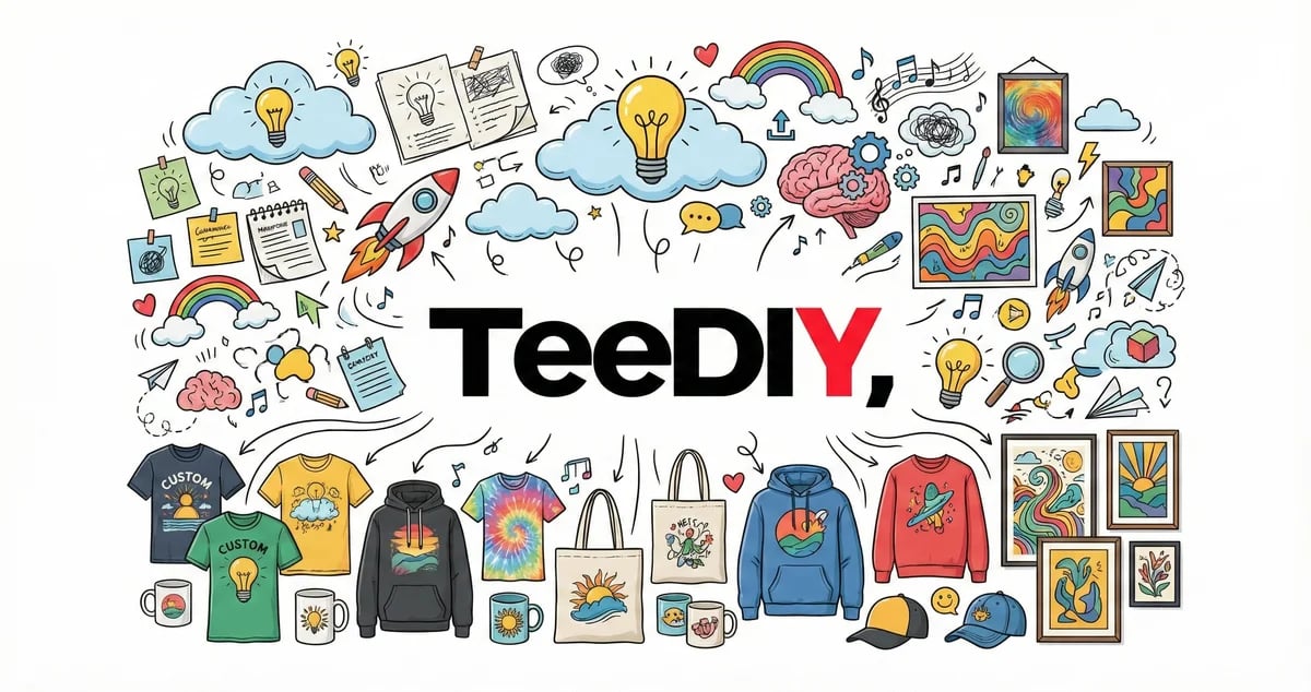 TeeDIY，From Prompt to Pavement: How AI is Democratizing the Custom Apparel Industry