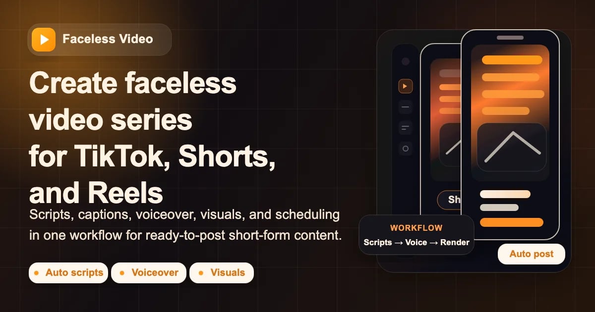 FacelessVideo