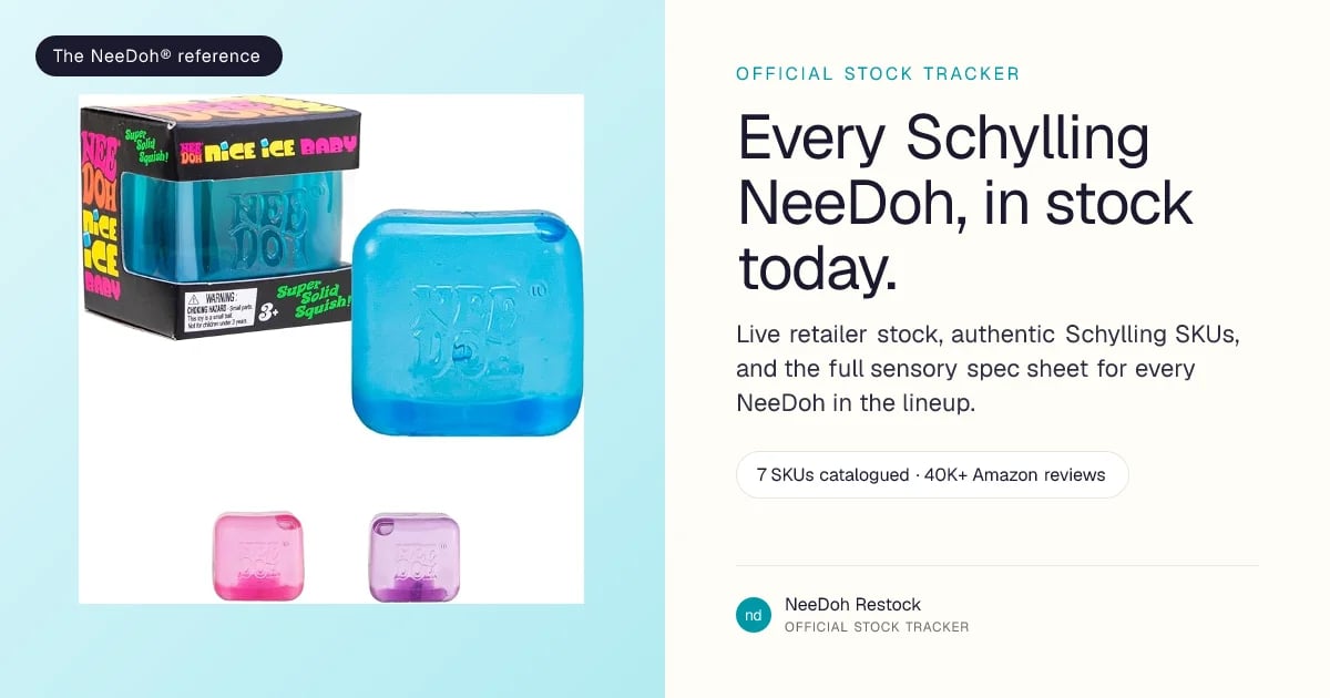NeeDoh Restock