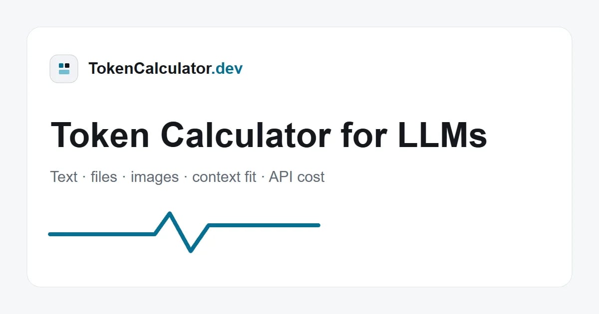 TokenCalculator.dev