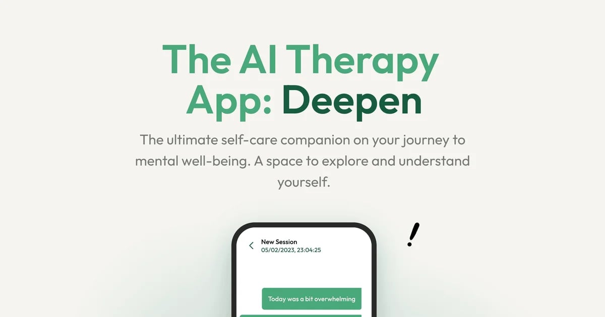 Deepen: AI Therapy & Counseling