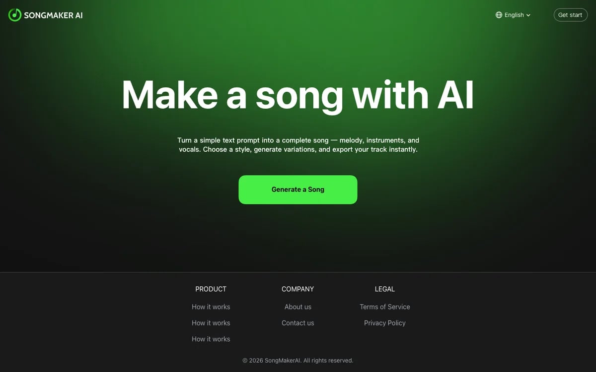 SONGMAKER AI
