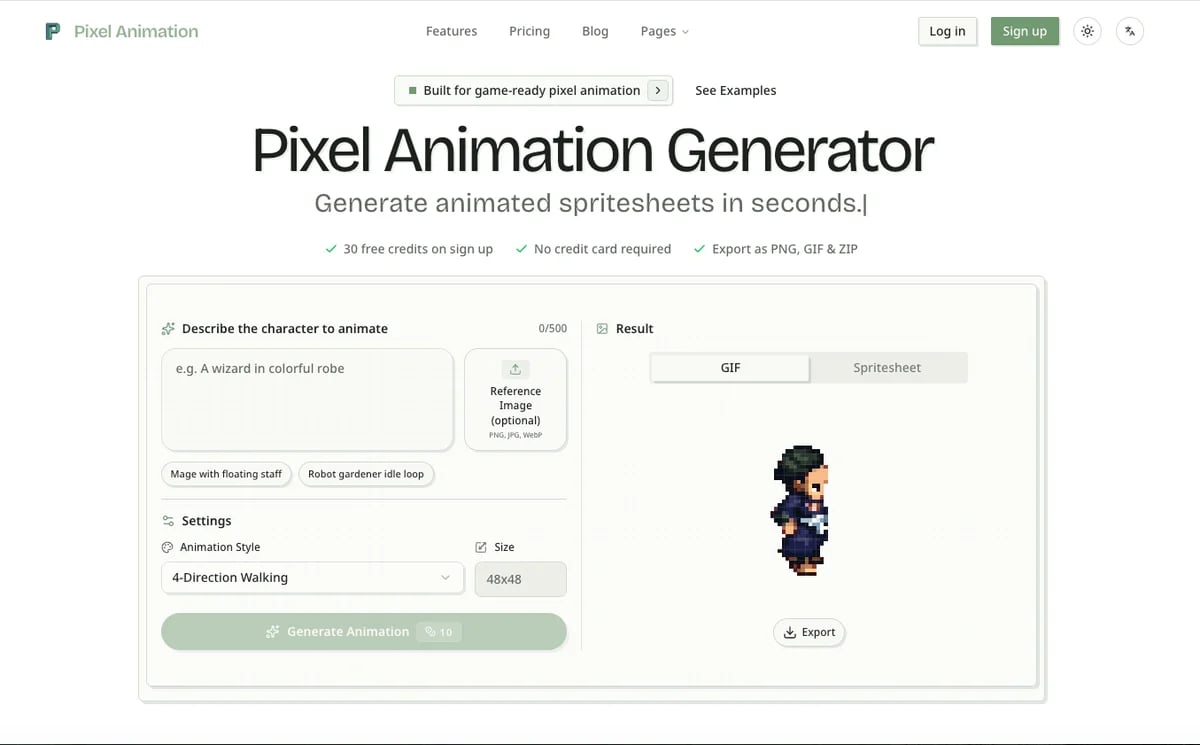 Pixel Animation