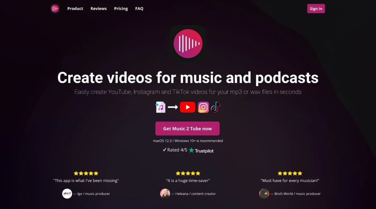 Music 2 Tube