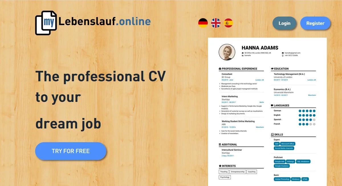 My Awesome CV