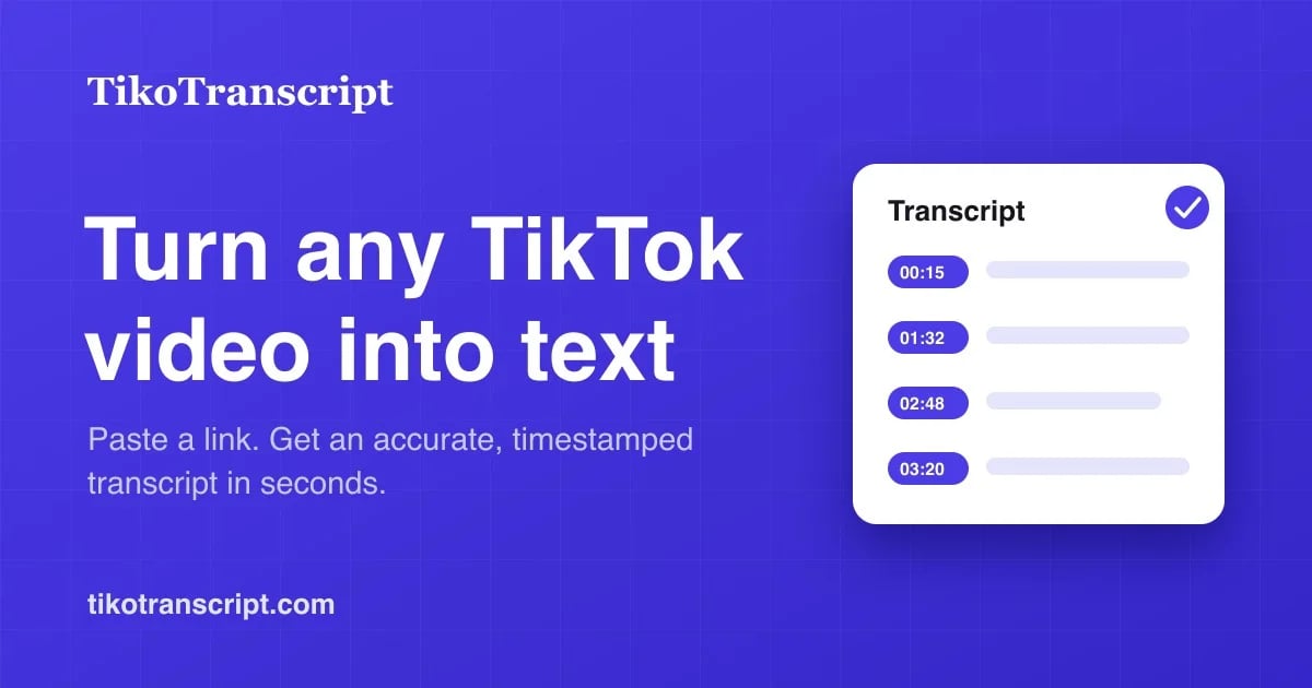 TikoTranscript
