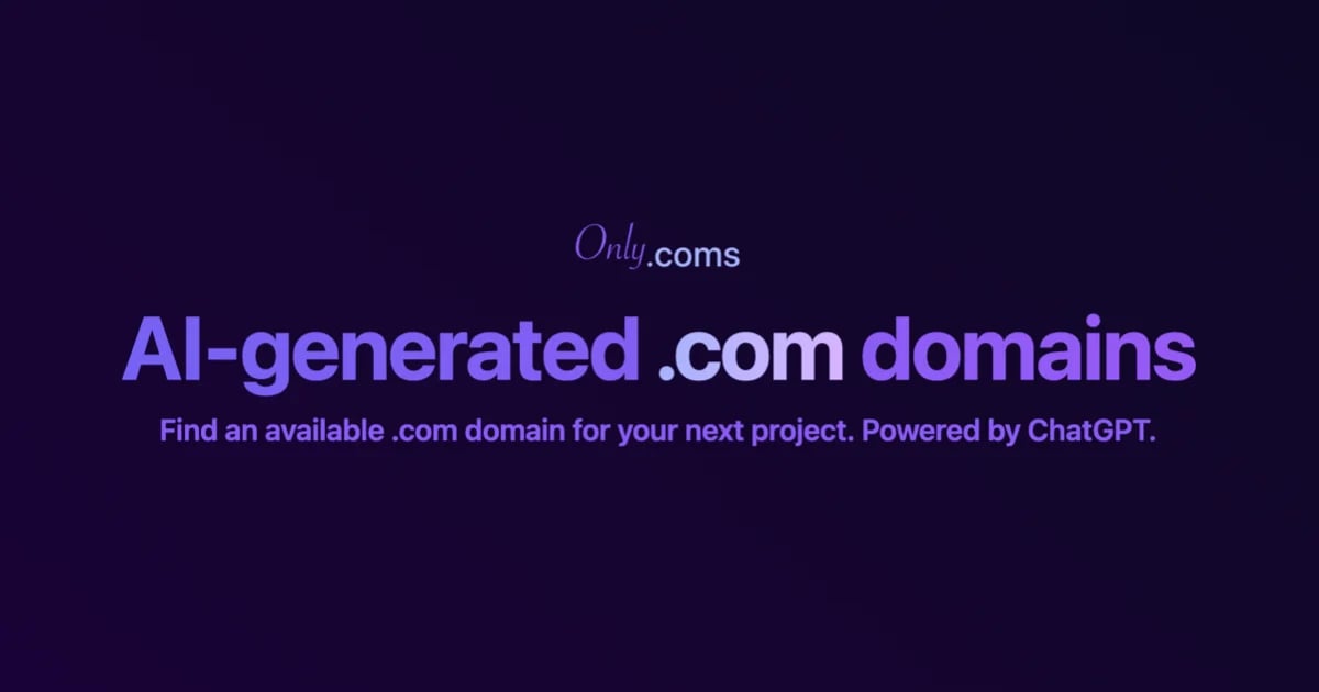 OnlyComs