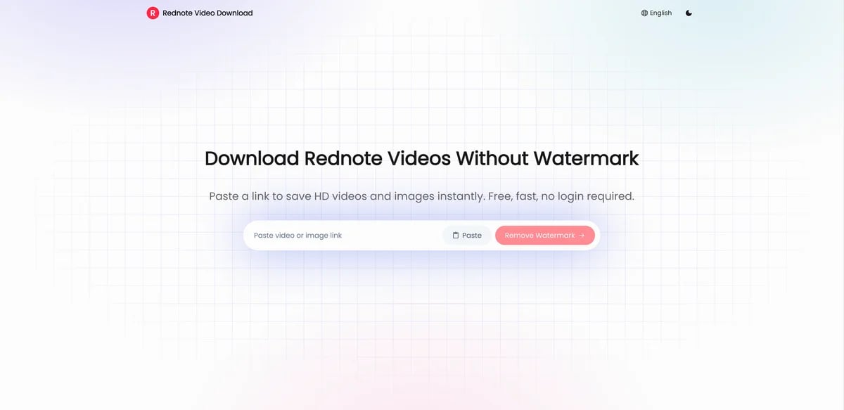 Rednote Video Download
