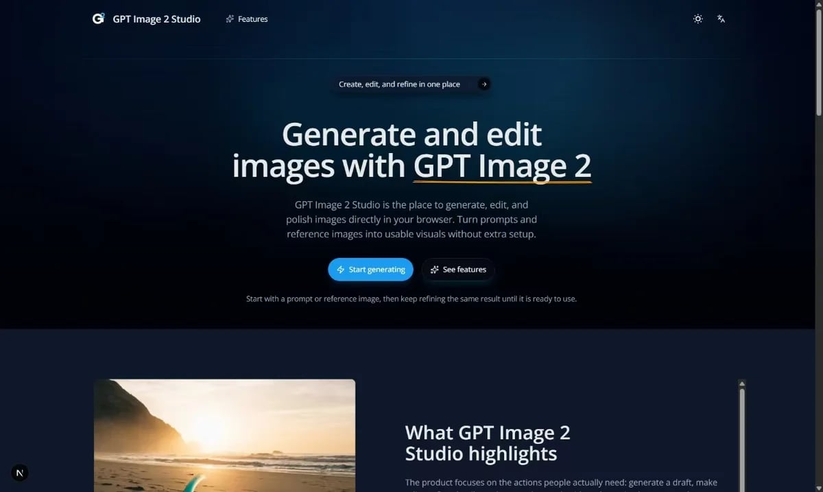 GPT Image 2 Studio