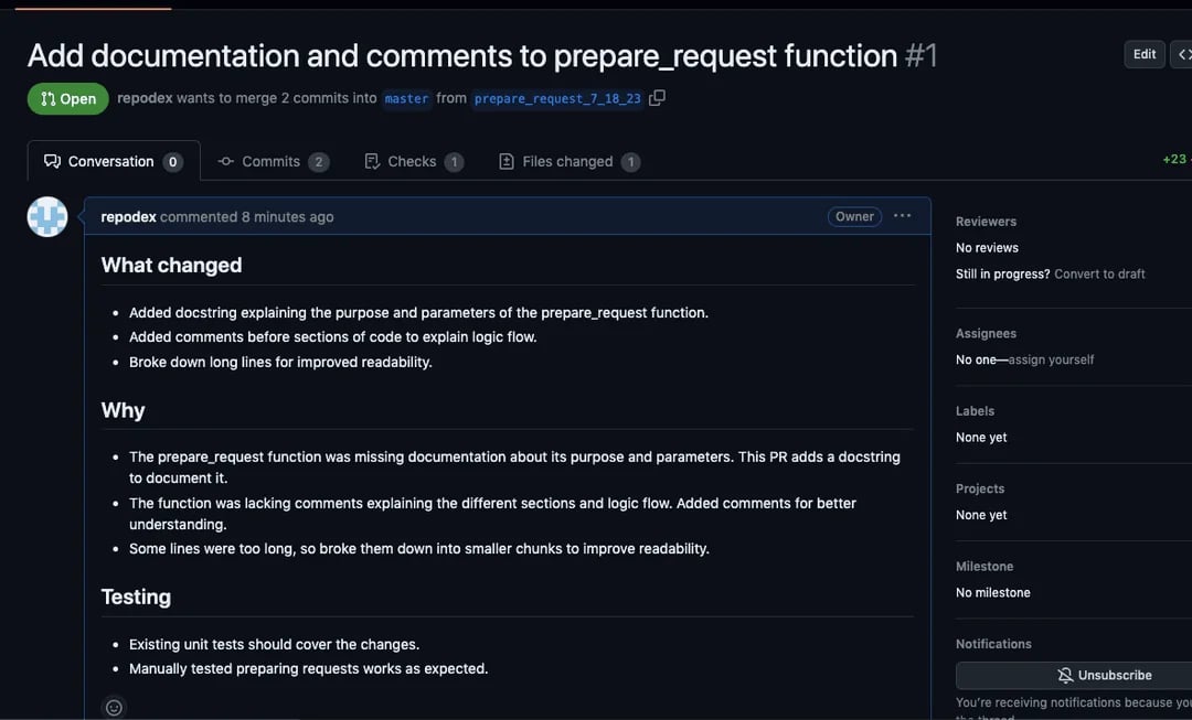 Repodex