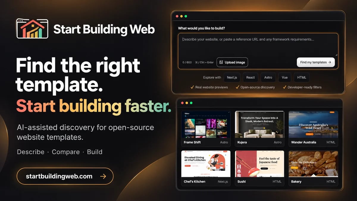 Start Building Web