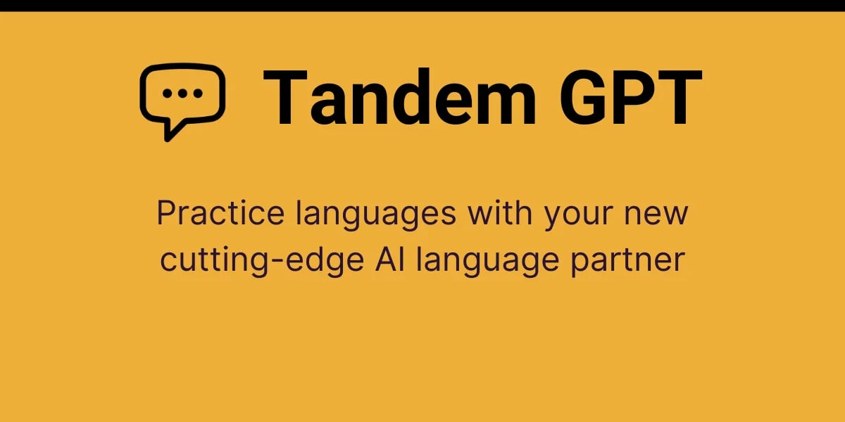 Tandem GPT