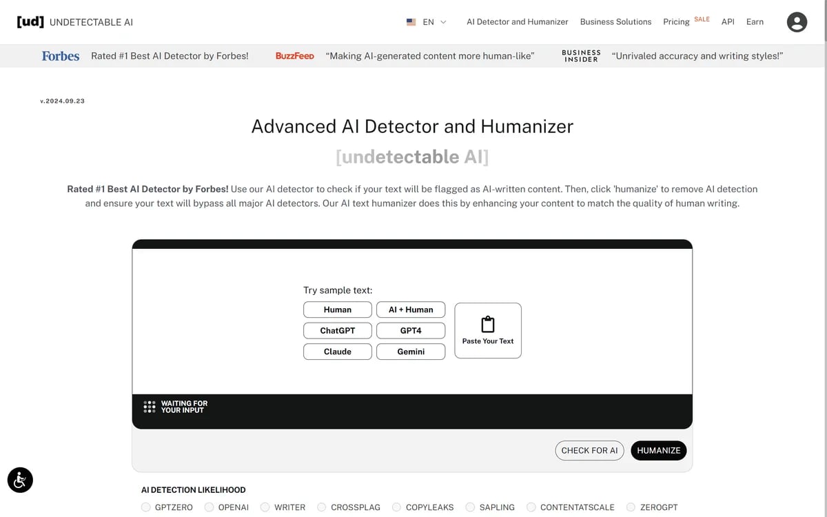 Undetectable AI