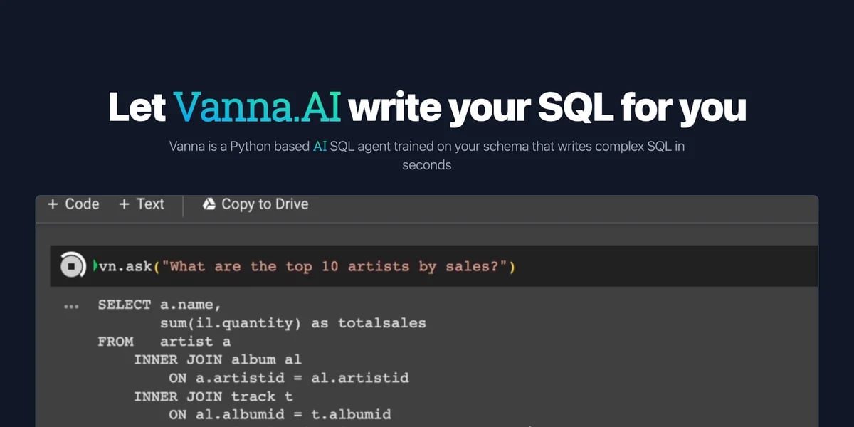 Vanna.AI