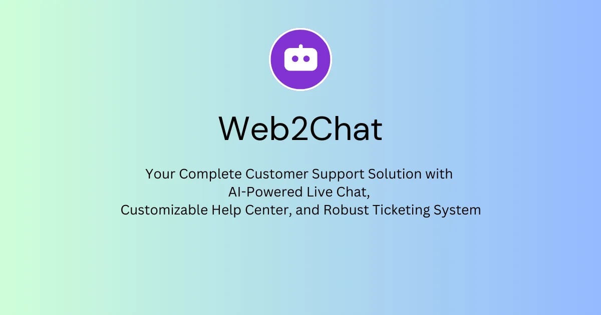 Web2Chat