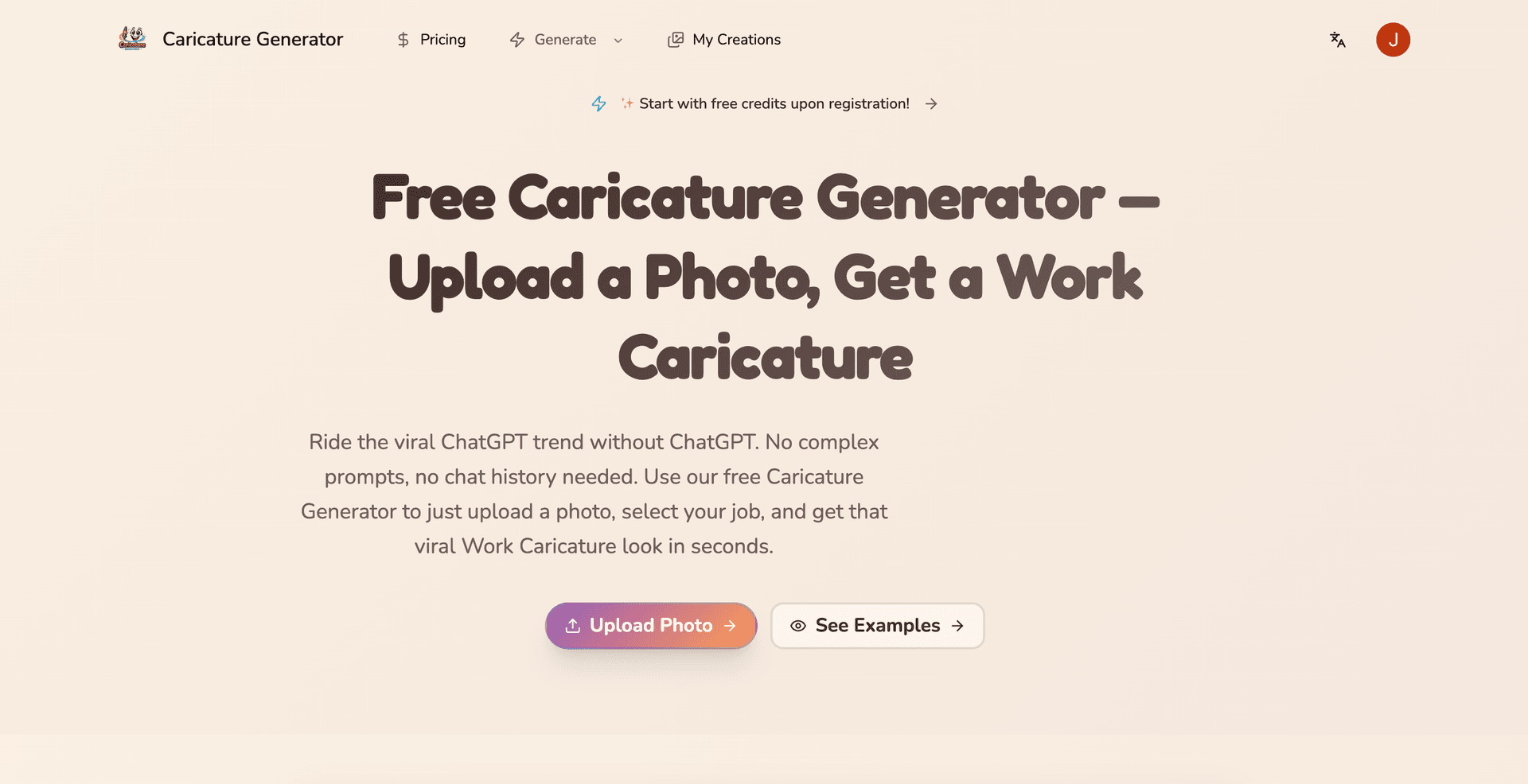 Caricature Generator