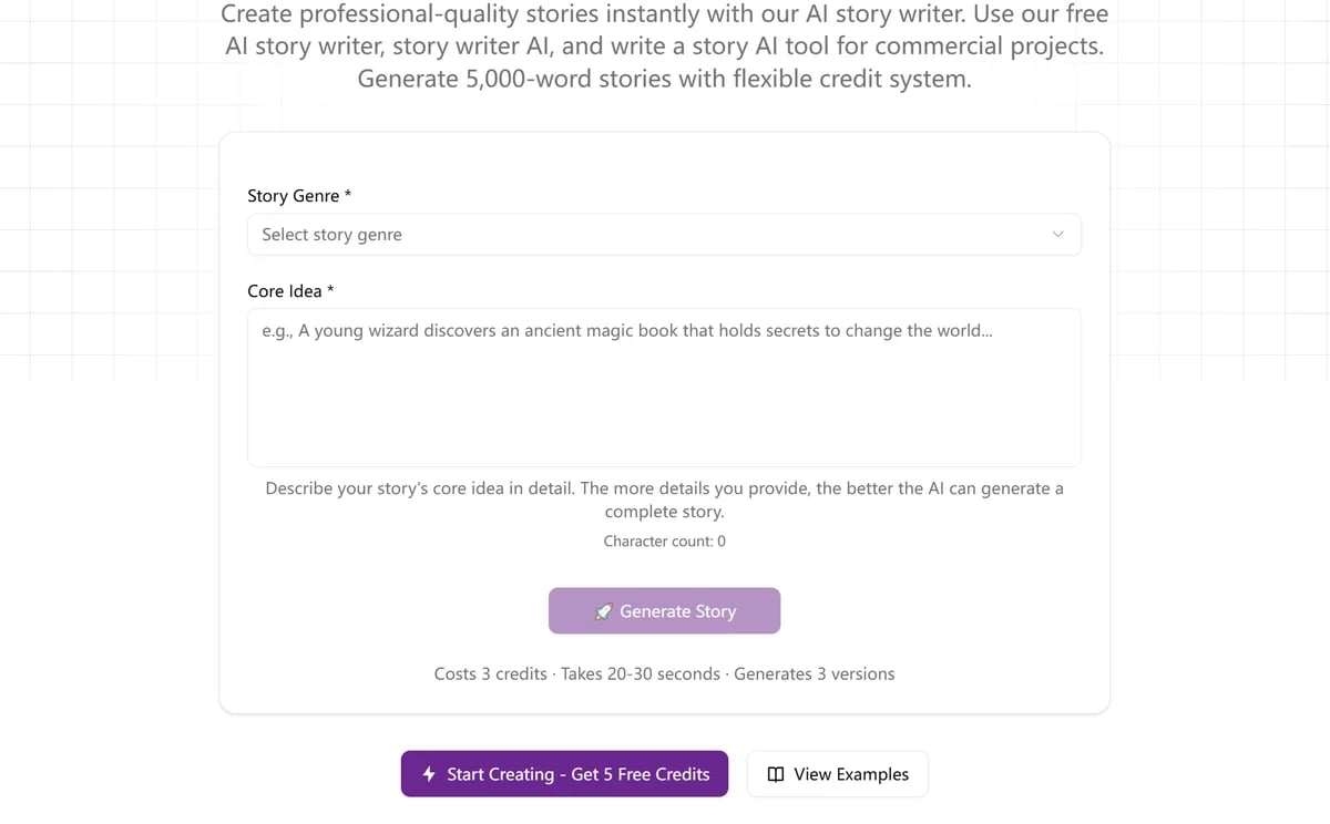AI Story Writer (Story Generator Tools) AI Story Writer (Story Generator Tools)