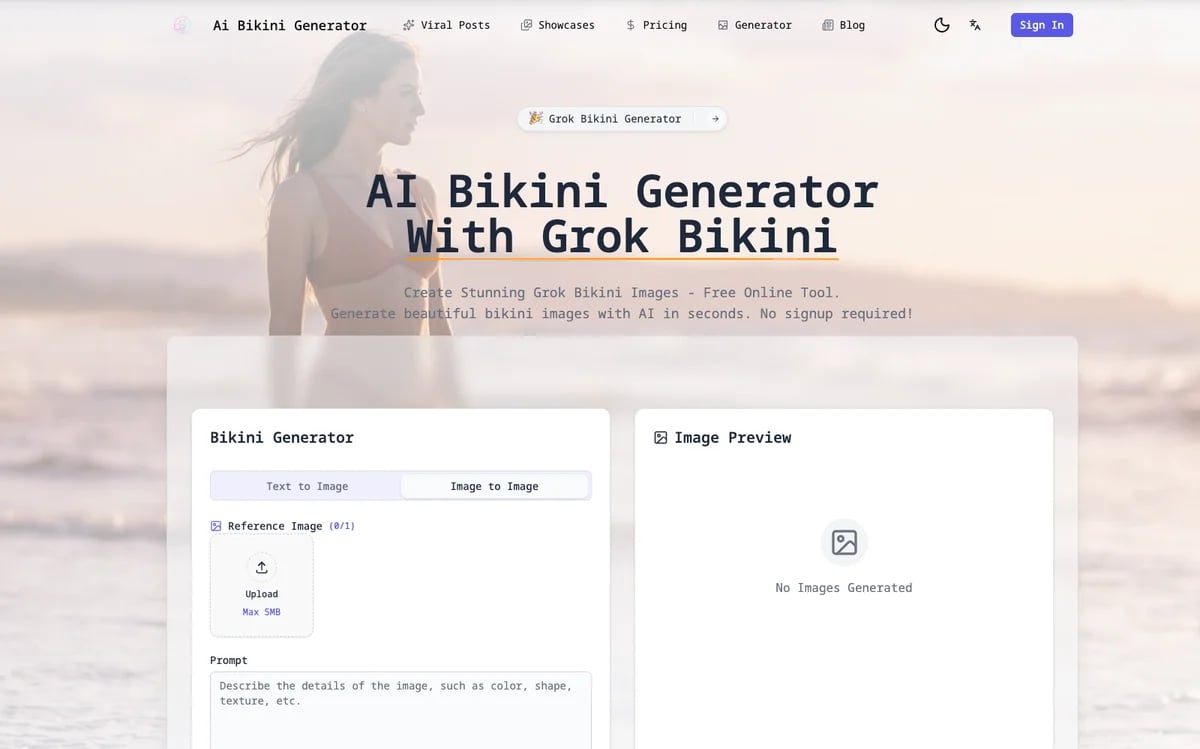 Ai Bikini Generator Ai Bikini Generator