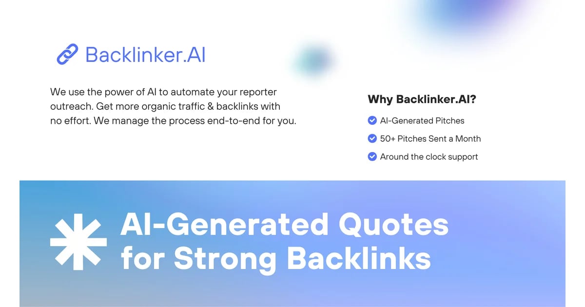 Backlinker.AI Backlinker.AI