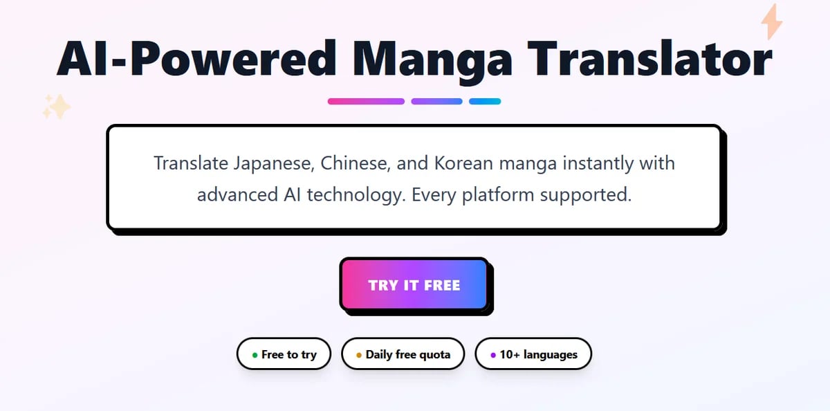 AI Translate Manga AI Translate Manga