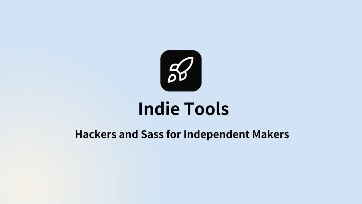 Indie Tools Indie Tools