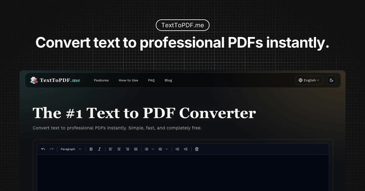 TextToPDF.me TextToPDF.me